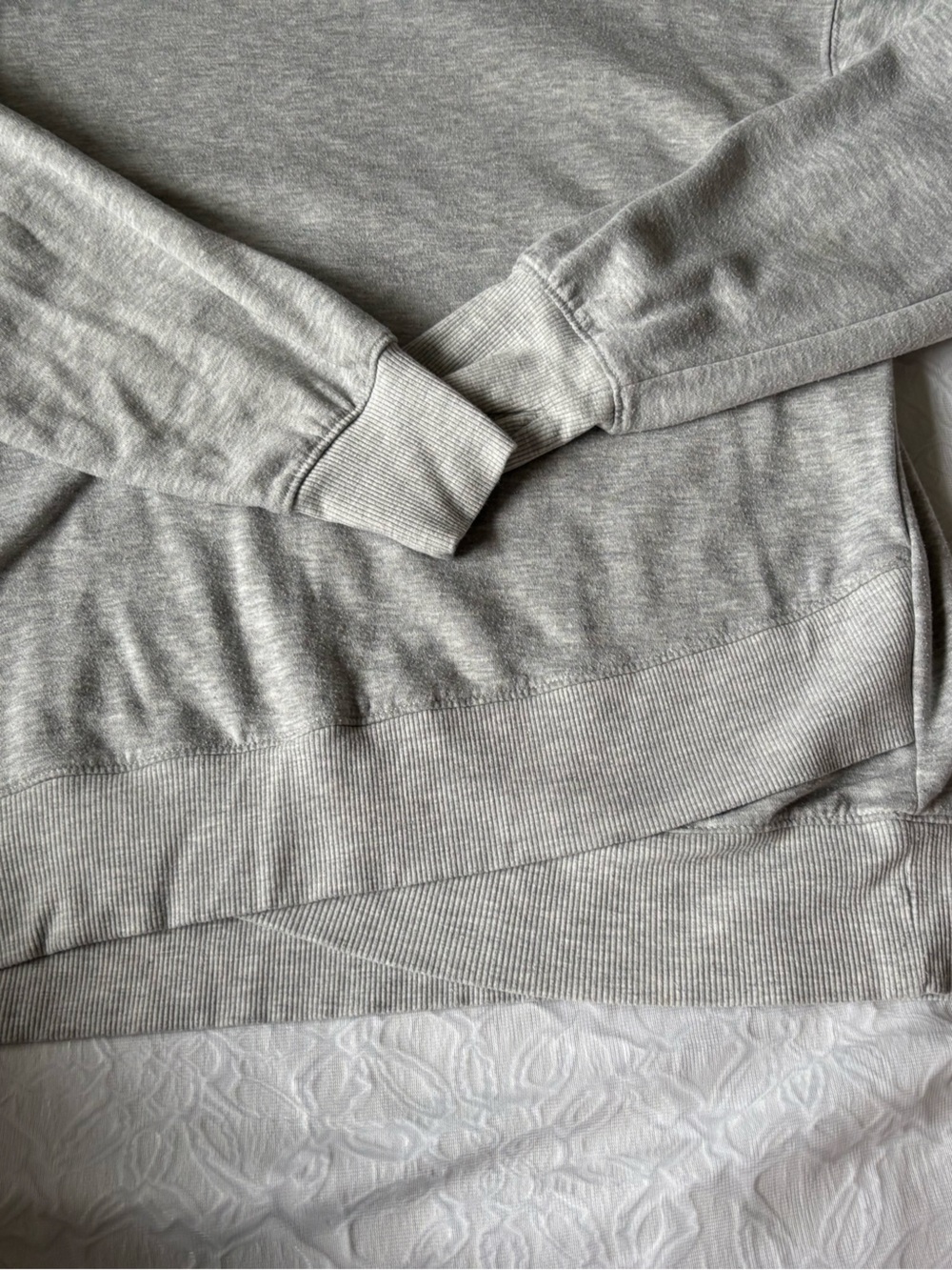 Balance Collection Women’s Crewneck Sweater - Light Gray - Picture 3 of 5